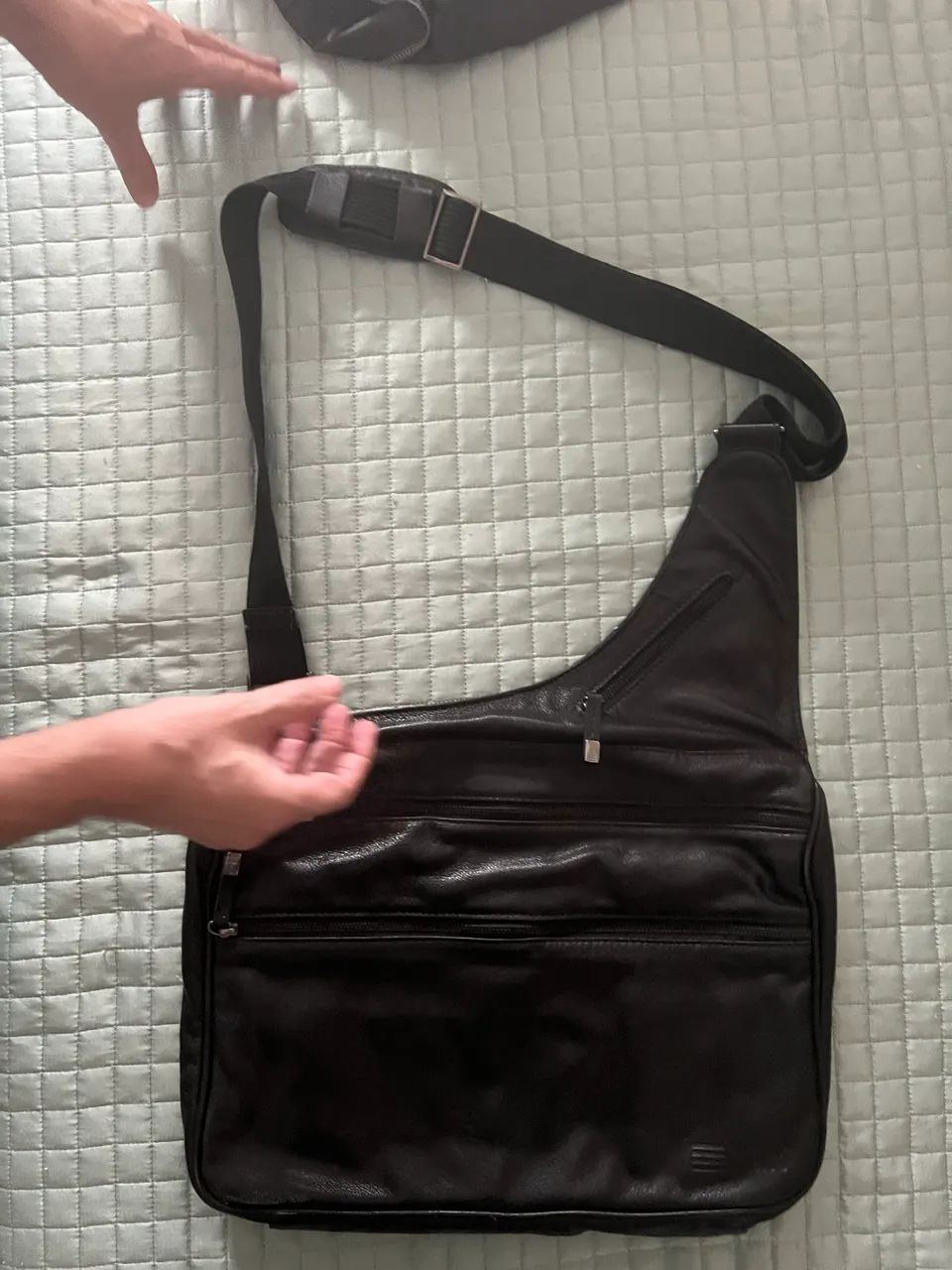 Bolsa Executiva Couro Da Sérgios - Foto 3