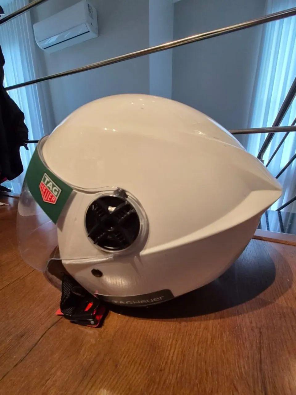 Capacete Branco TAG Tamanho 58 - Foto 3