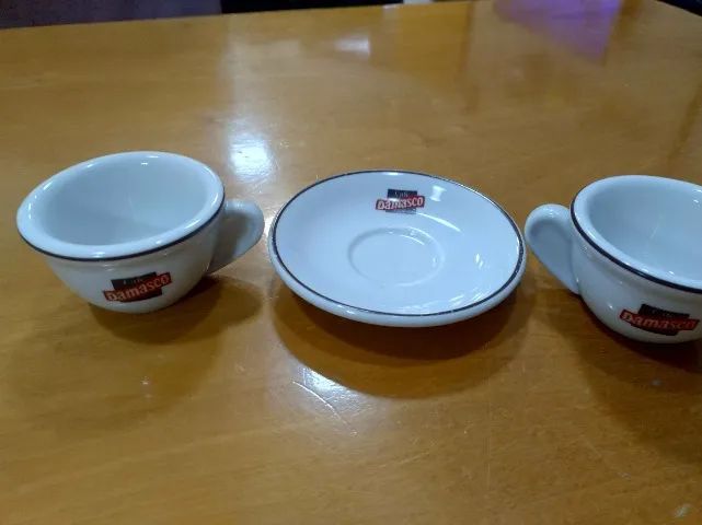 Kit de Xícaras - Jogo Peças - Damasco: 4 unidades e 1 Pires - Foto 6