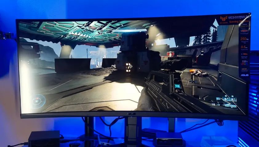 MONITOR ULTRAWIDE ASUS TUF 34 VG5A 250Hz - Foto 2