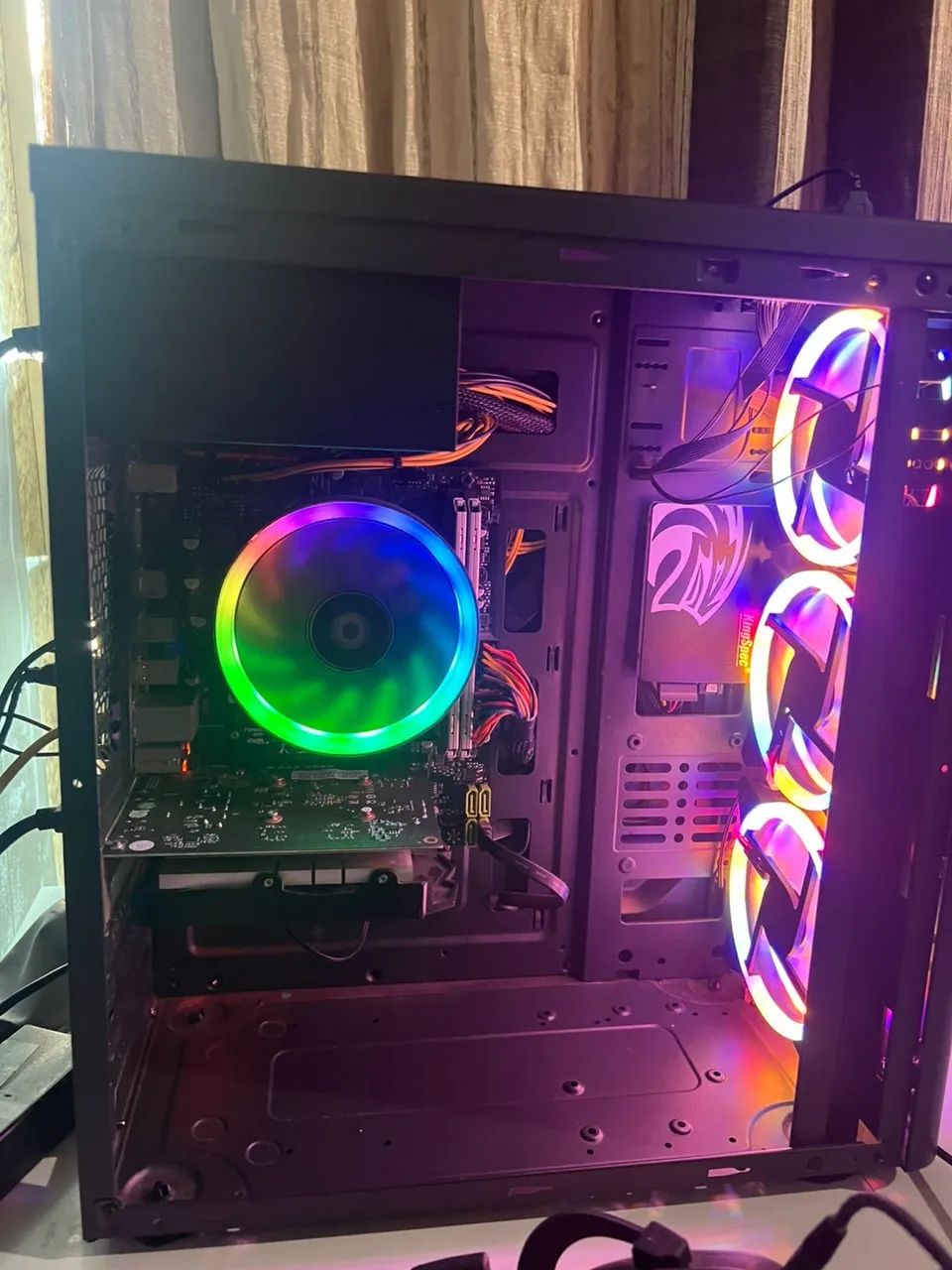 SETUP GAMER BARATO COM RX 550 - Foto 4