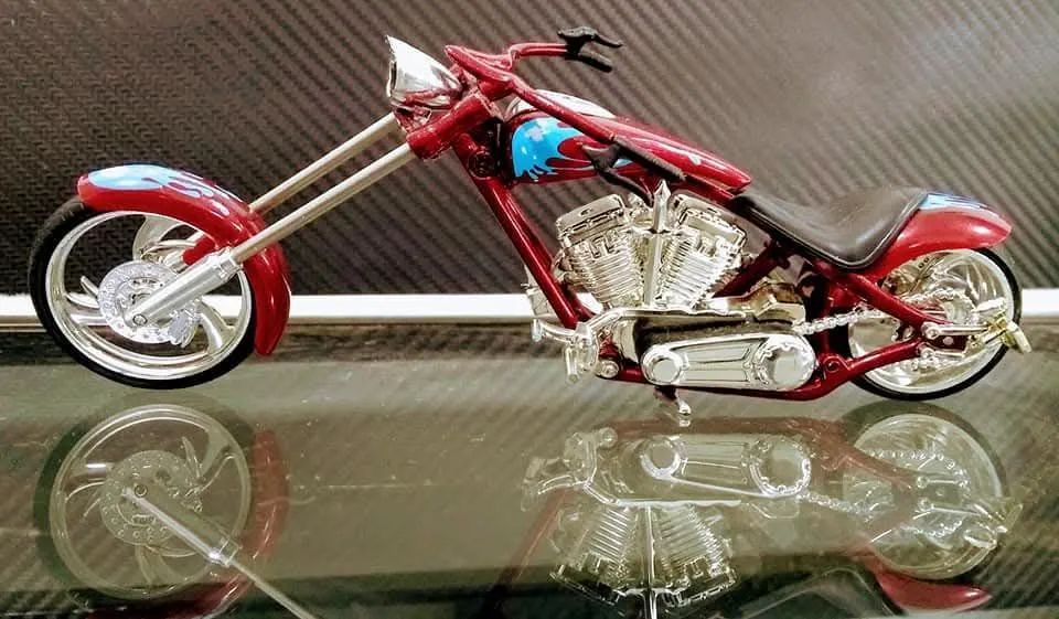 Miniatura Harley Davidson Chopper Big Bear - Foto 3