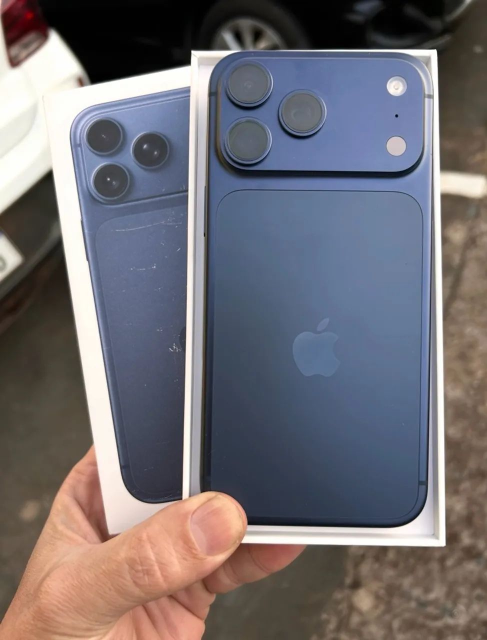 Troco iPhone 17 Pro Max 256gb Completo