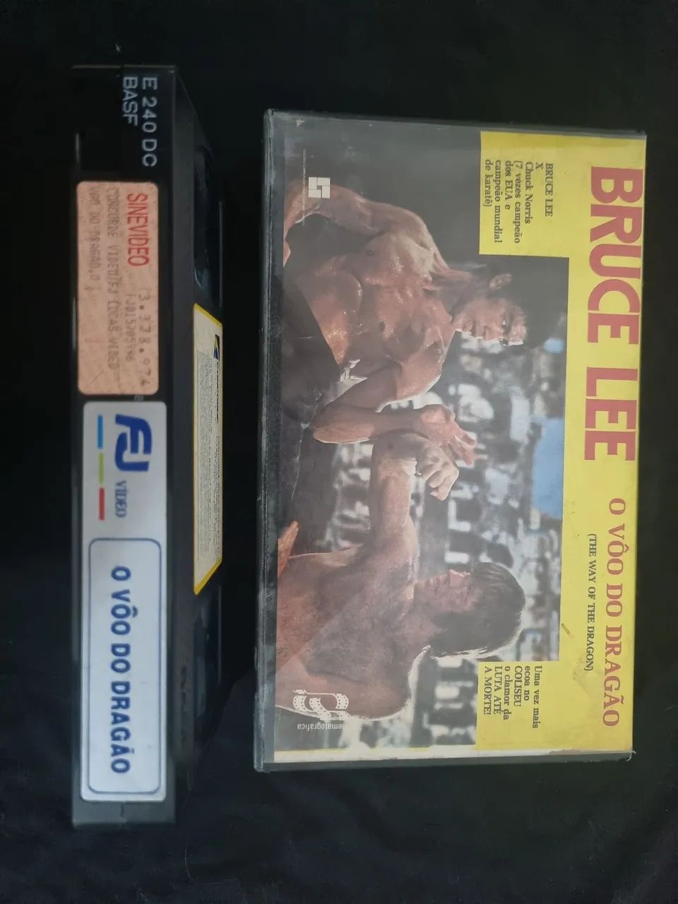 VHS Raro - Bruce Lee - O voo do dragão - Foto 3