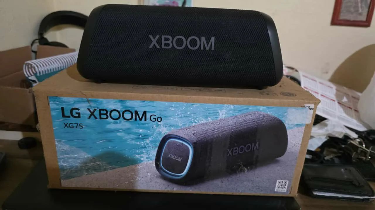 Caixa de som lg xboom 30w