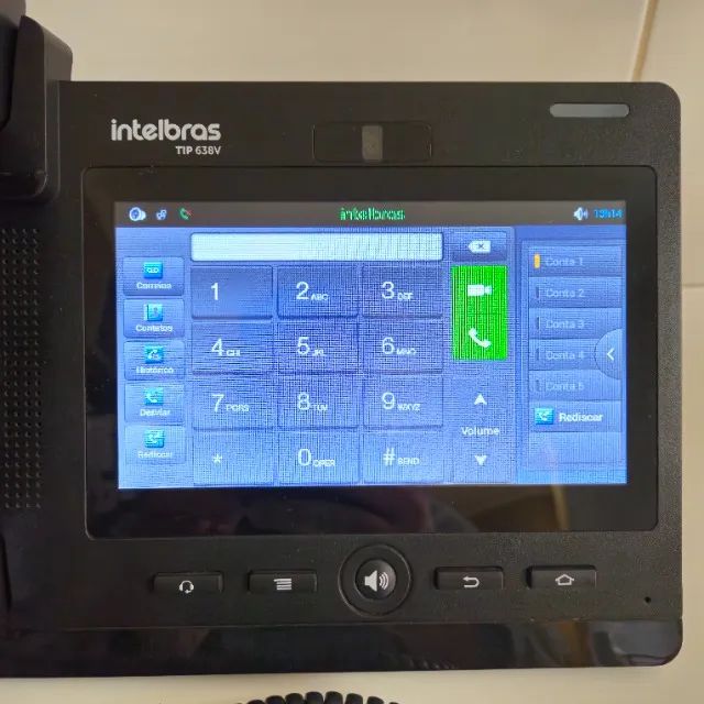Telefone IP Tip 638v Intelbras com defeito - leia - Foto 4