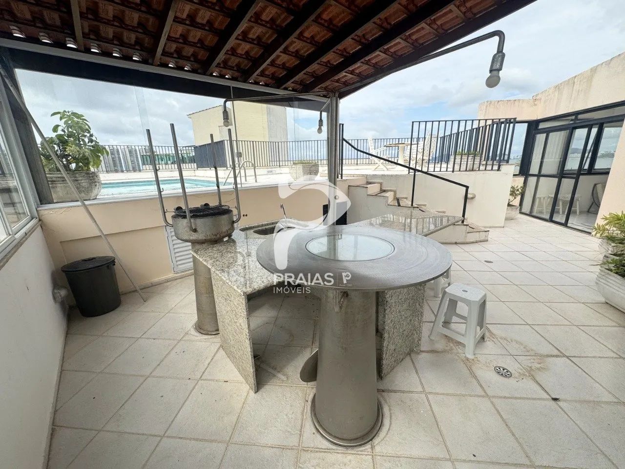 Cobertura Duplex com piscina, 4 dormitórios, Enseada, Guarujá - Foto 5
