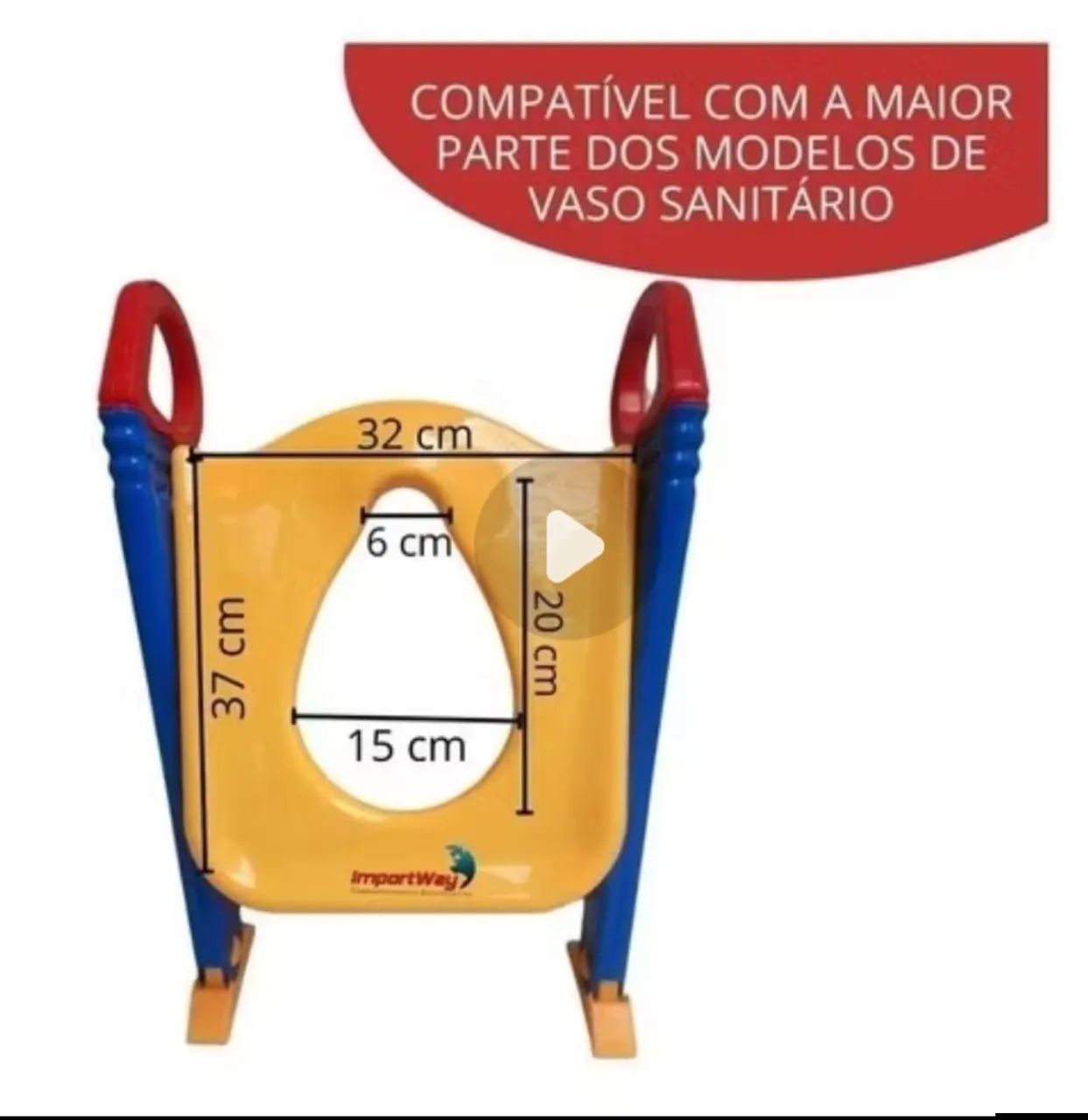 Assento redutor com escada infantil65704317529217122