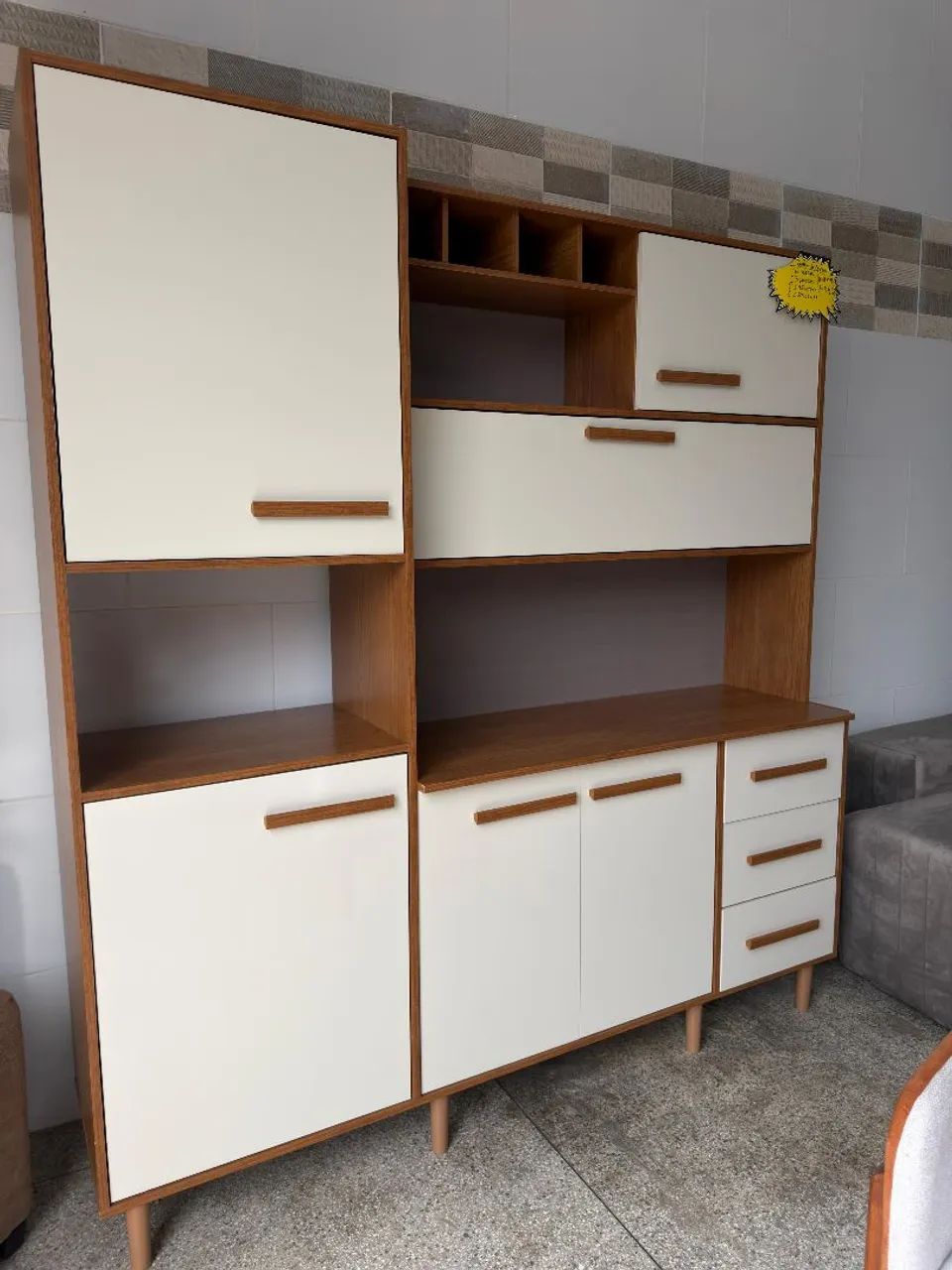 ARMÁRIO DE COZINHA COM ENTREGA E MONTAGEM GRÁTIS