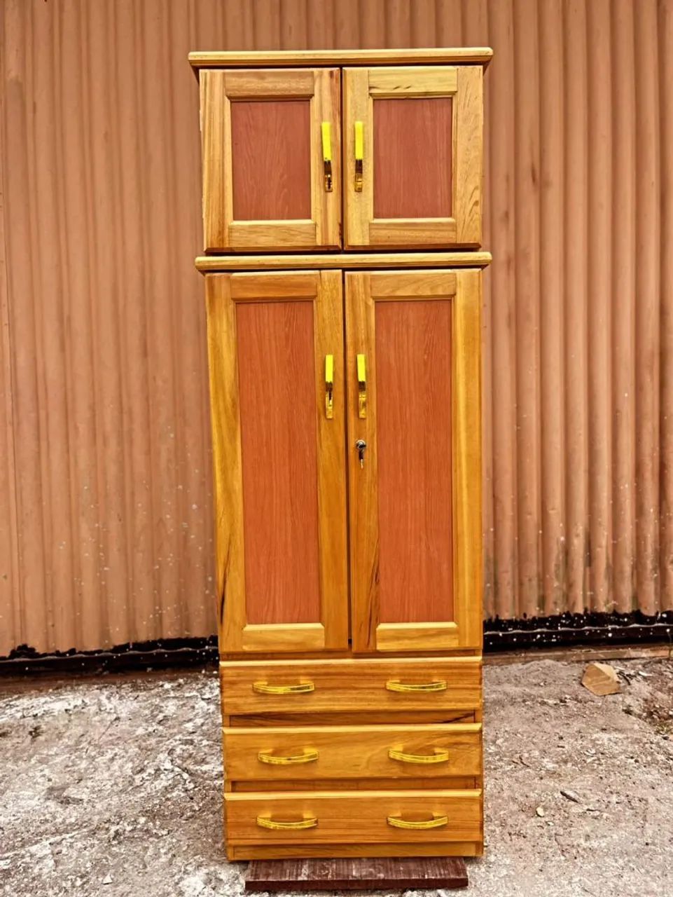 GUARDA ROUPA DE SOLTEIRO - MADEIRA DE LEI  - Foto 4