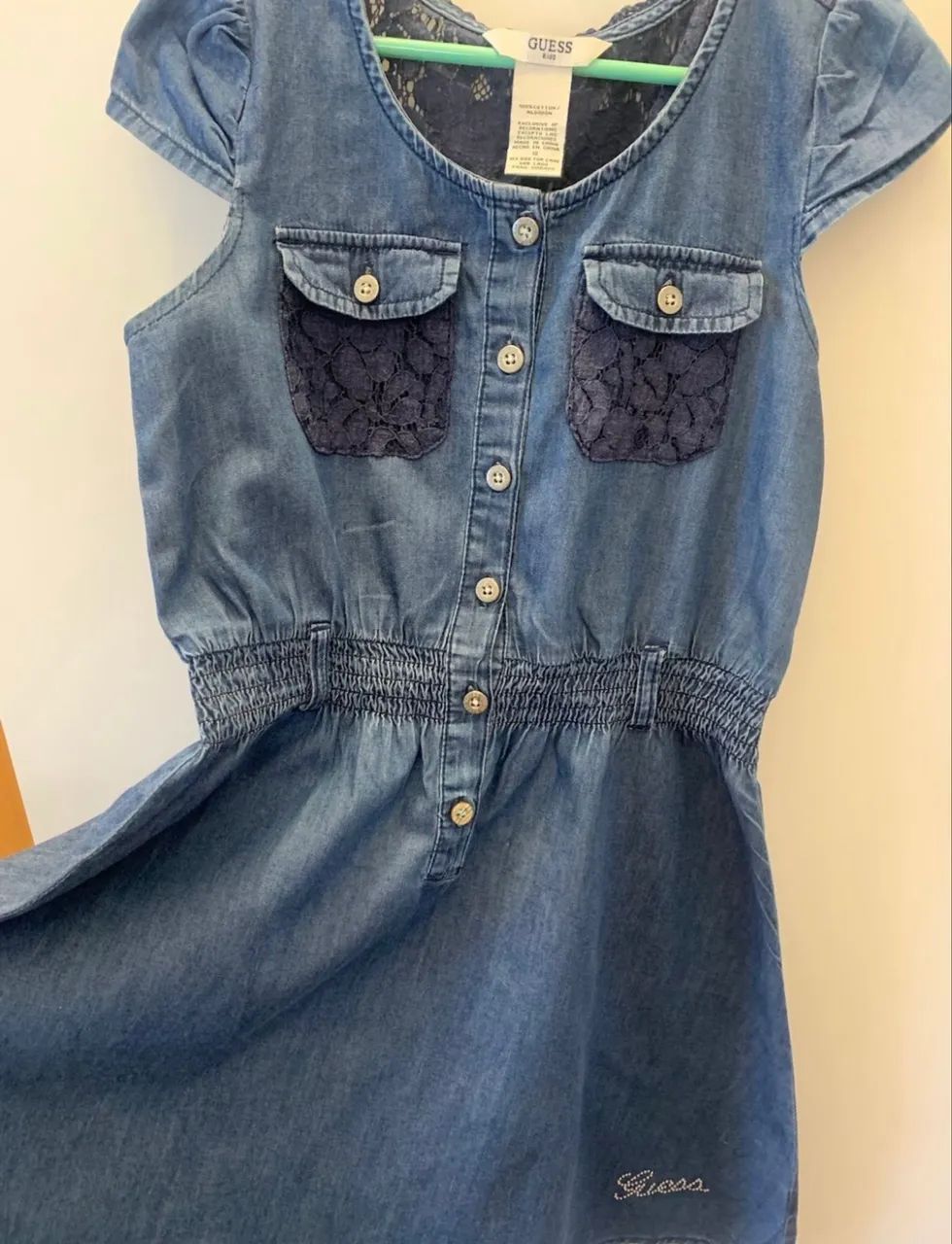 Vestido guess 10 infantil  - Foto 2