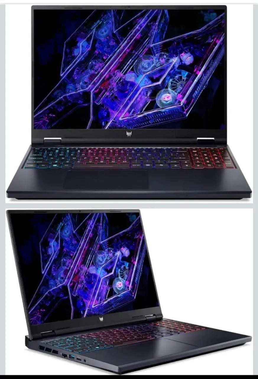 Notebook Acer hélios predator i7-14700hx rtx 4070 32gb SSD 512 - Foto 2