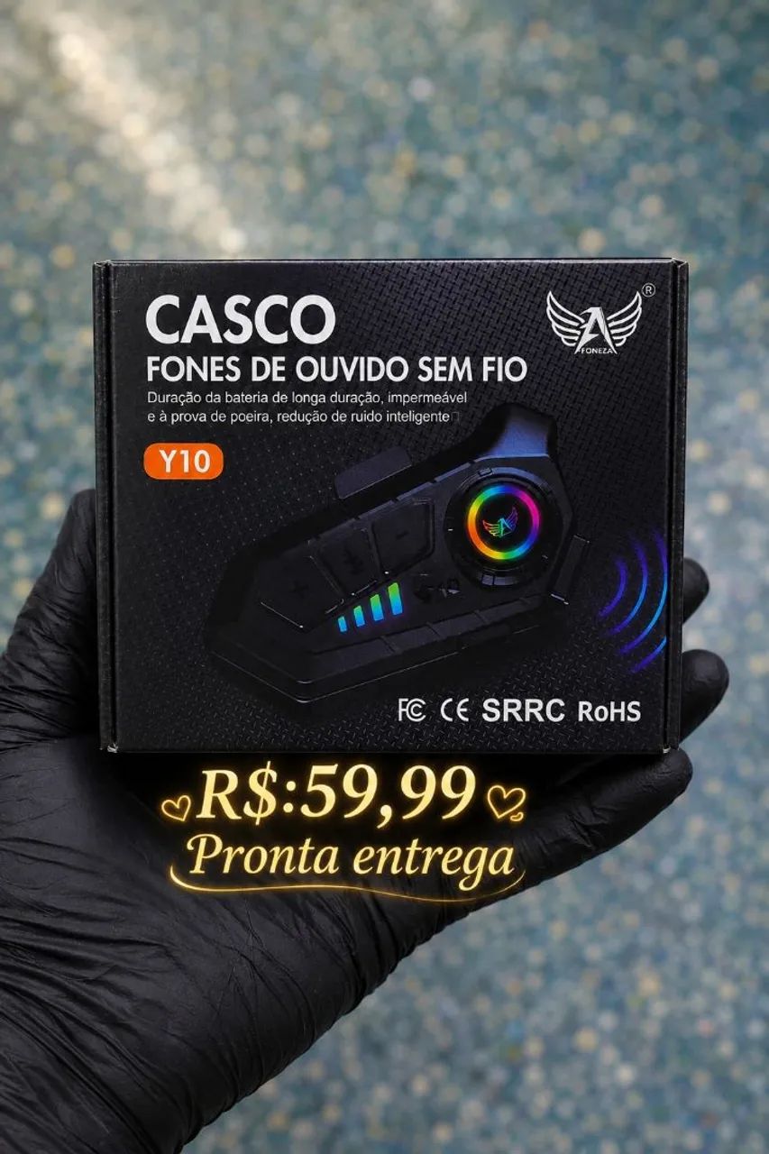 Fone Intercomunicador Y10 