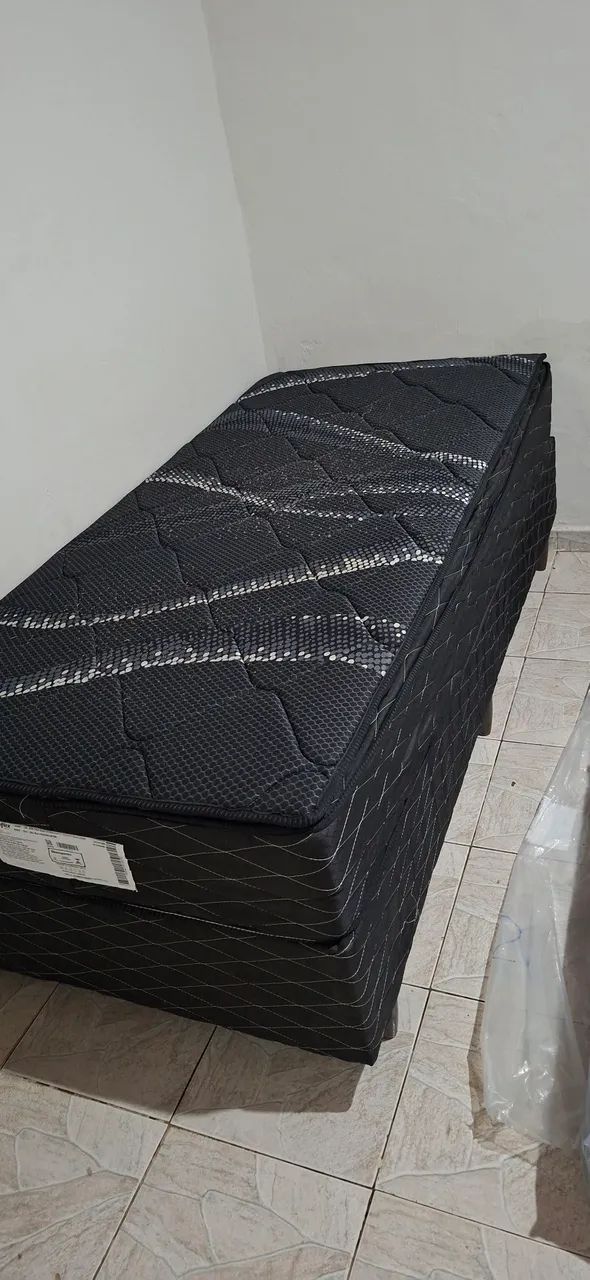 Cama box solteiro - Umaflex