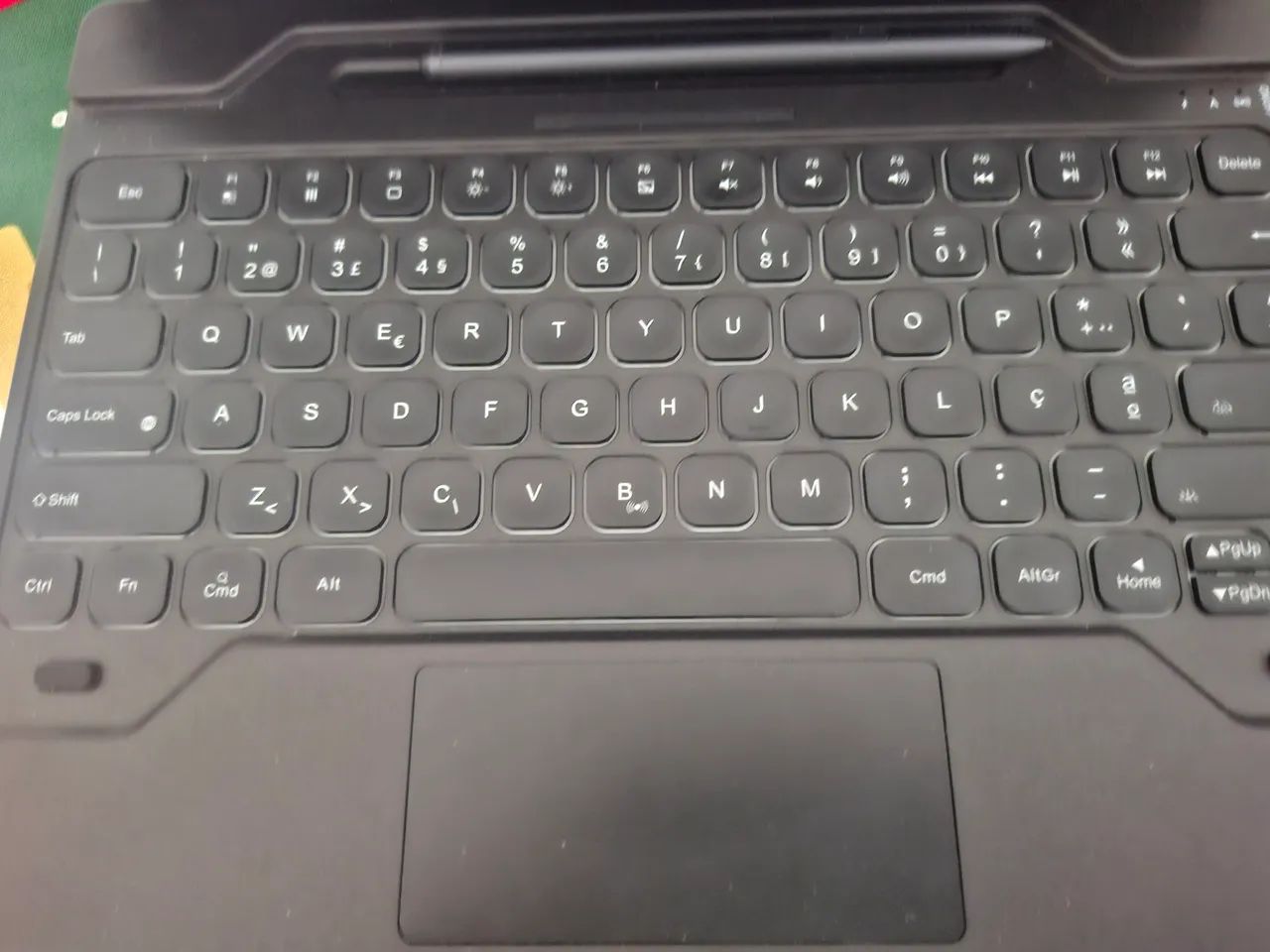 Samsung Galaxy tablet S7Plus + com capa com teclado  - Foto 3