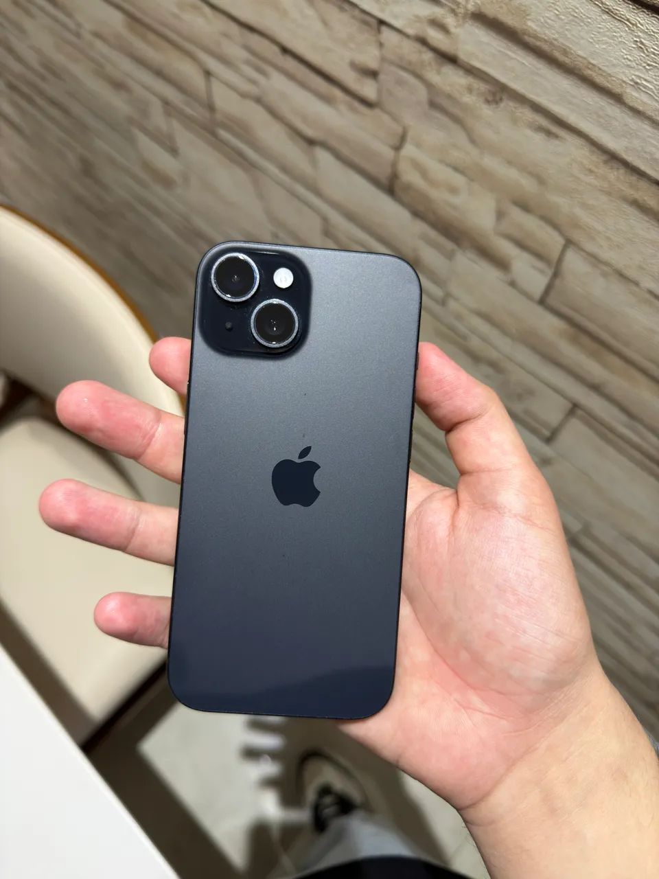 iPhone 15 preto 128 GB- TODO ORIGINAL! 87% SAÚDE 
