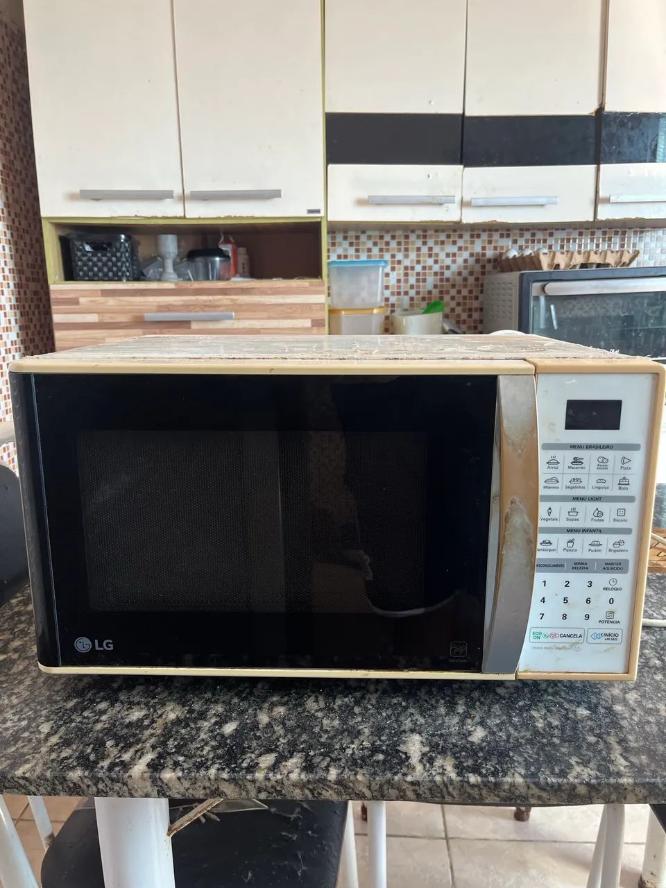 Microondas LG (com defeito)