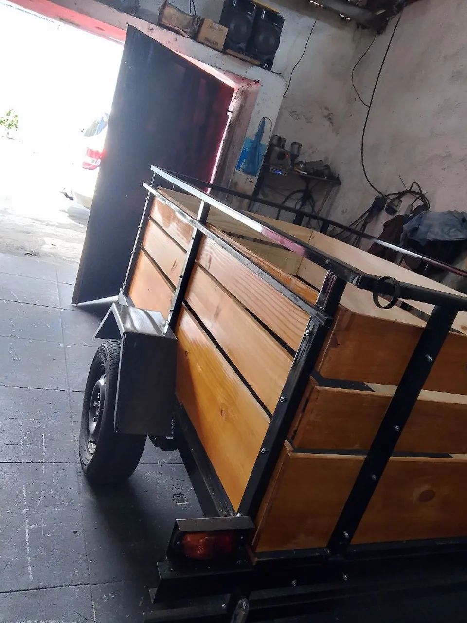 Carrocinha fazendinha de um eixo  - Foto 3
