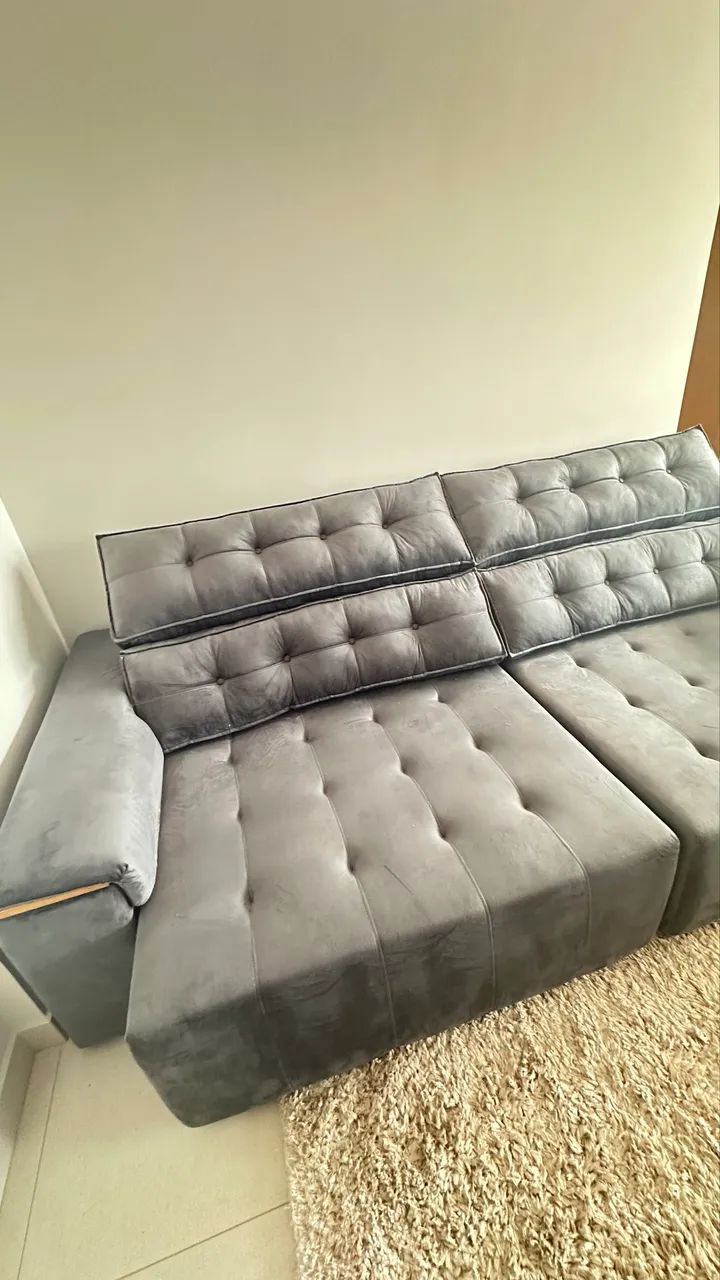 Sofá retratil seminovo - Foto 3
