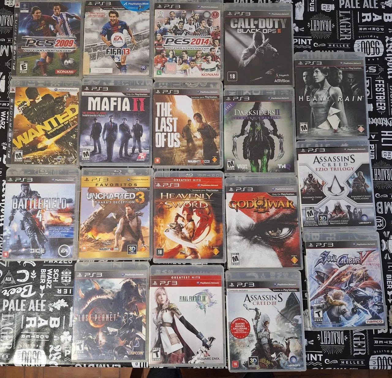 COLEÇÃO DE JOGOS ORIGINAIS PARA PS3 (18) ? MÍDIA FÍSICA ? - Jogos