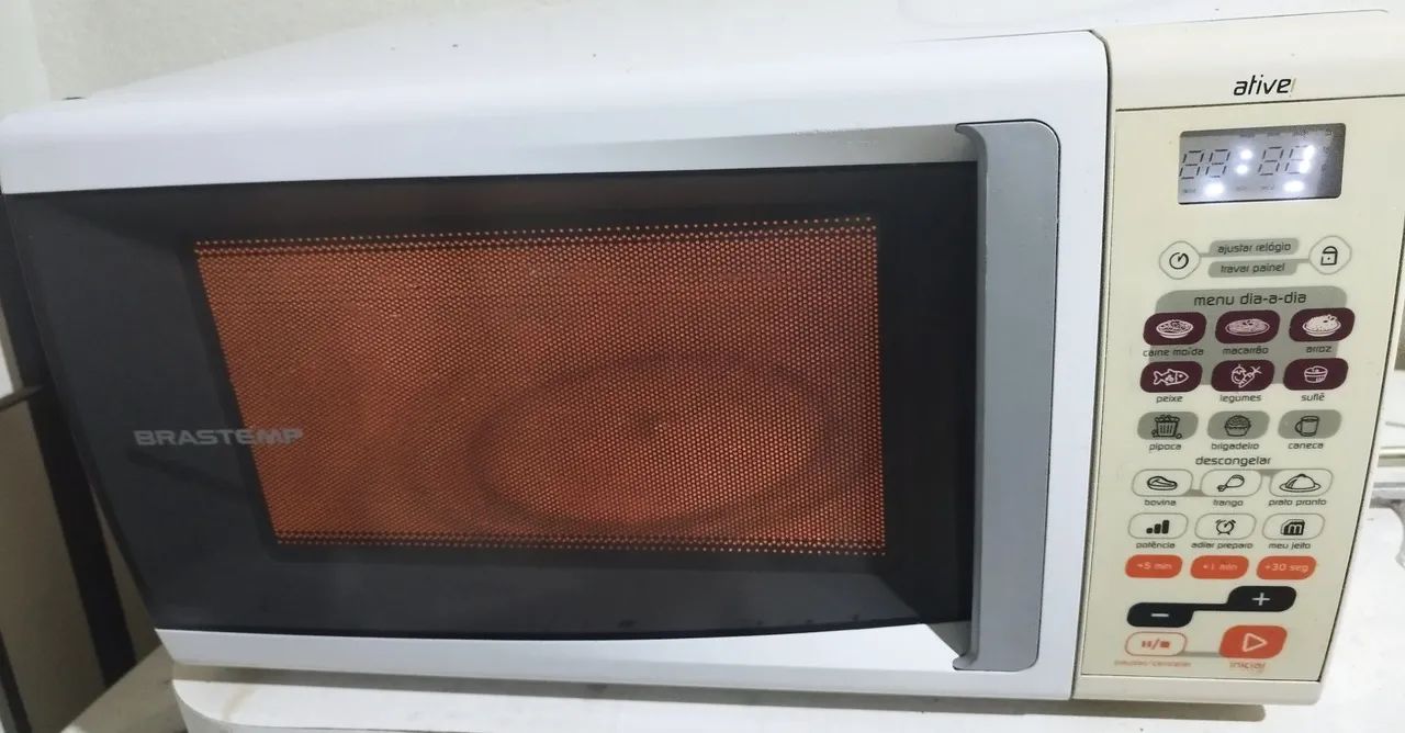 Microondas Brastemp FUNCIONANDO PERFEITAMENTE 
