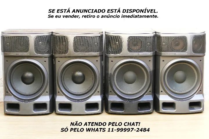 4 caixas Aiwa ENVIO! - Foto 2