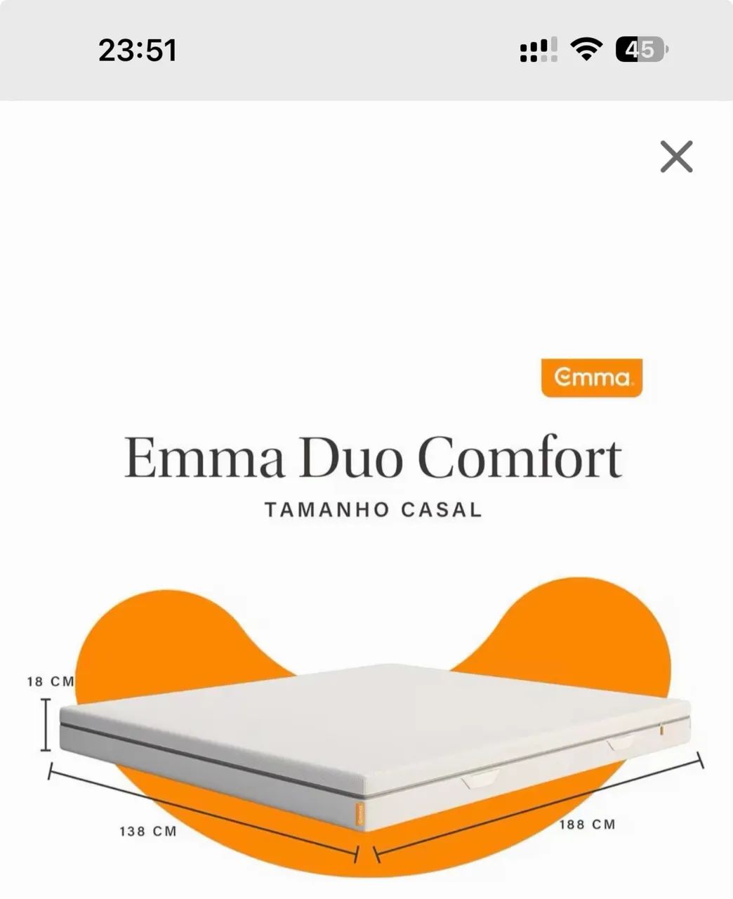 Colchão EMMA DUO COMFORT - Foto 3