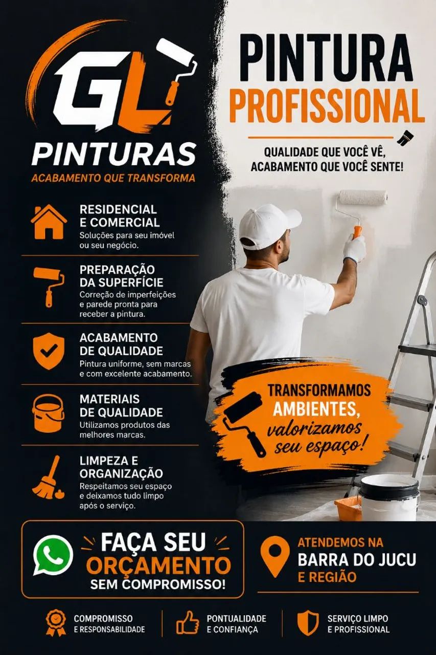 PINTURA RESIDENCIAL PROFISSIONAL!