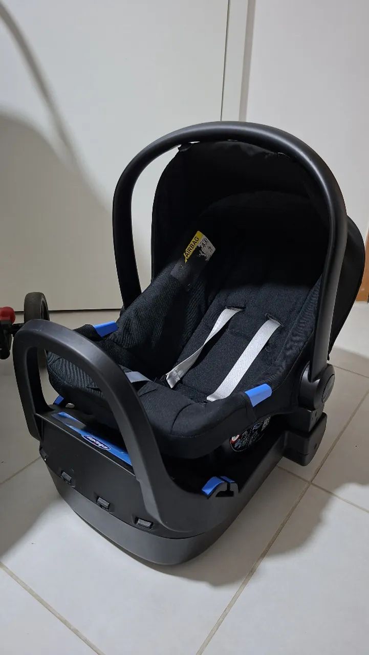 Bebê Conforto + Carrinho de bebê - Em perfeito estado - Foto 5