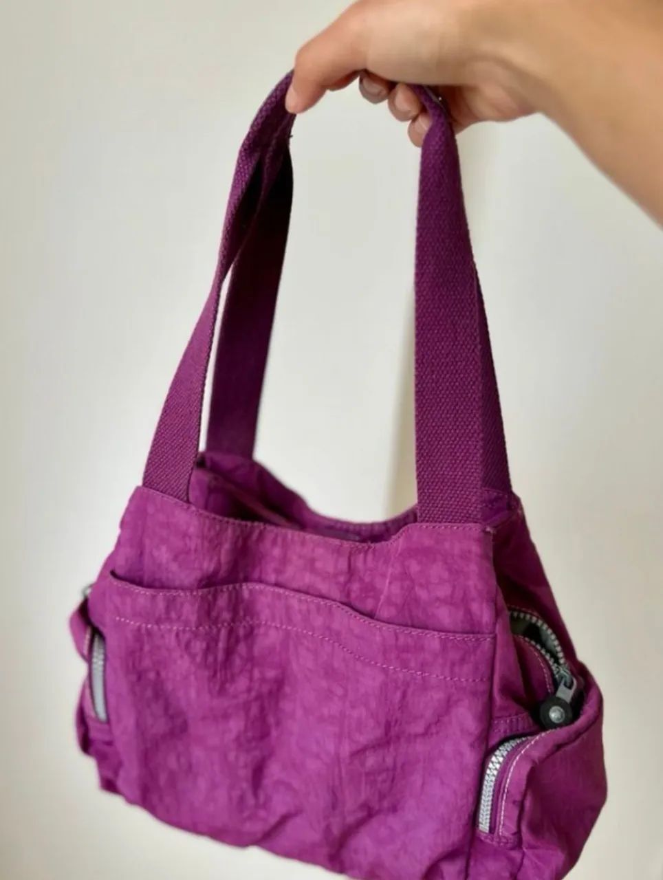 bolsa kipling roxa - Foto 3