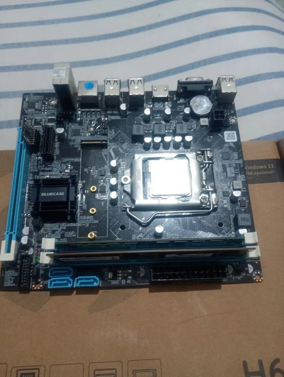 Placa mãe Pc H61sochet1155