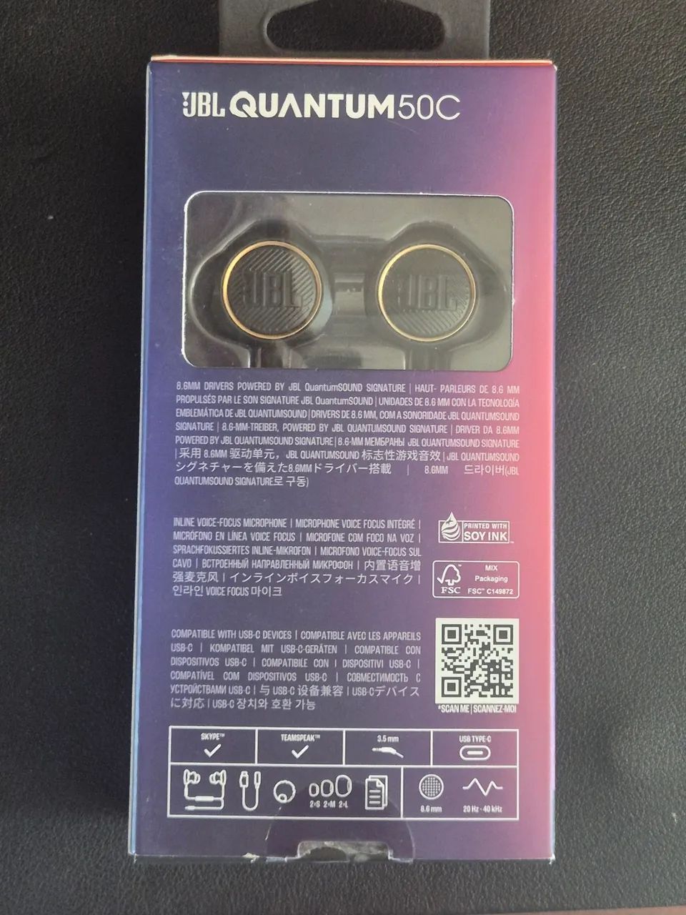 JBL Quantum 50C fone de ouvido - Foto 2