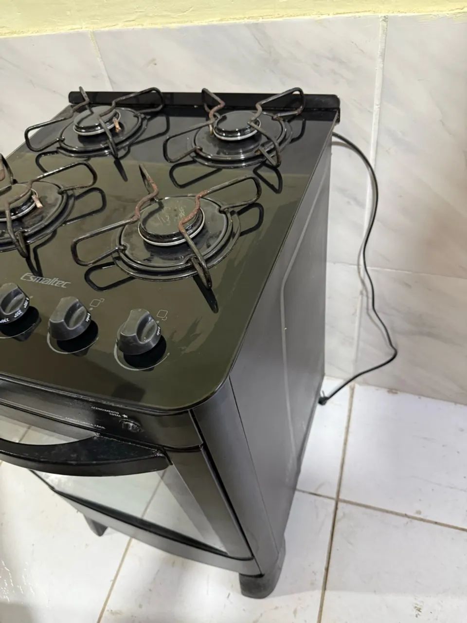 Fogão usado!! Já é o menor valor!! - Foto 4