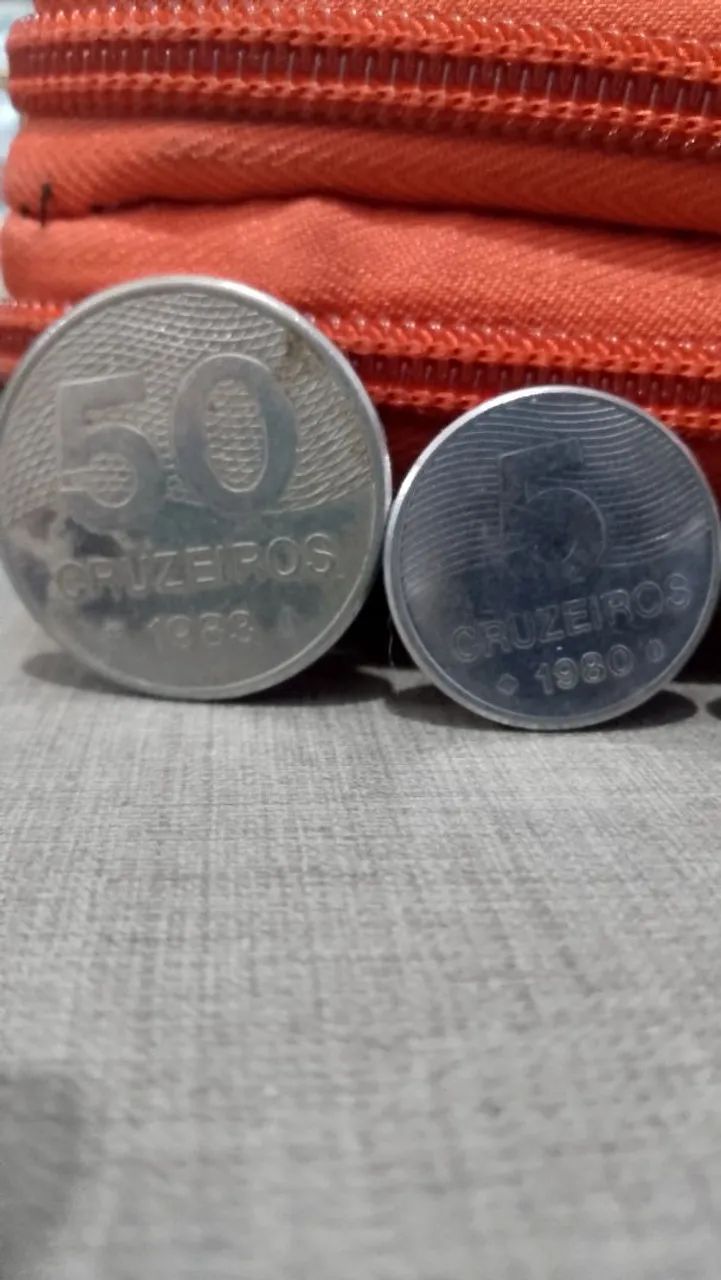 Moedas Cruzeiros antigos