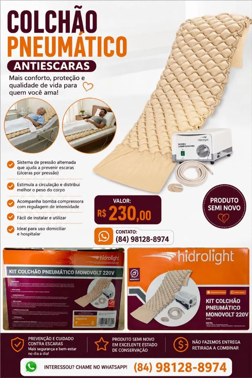 Colchão pneumático 
