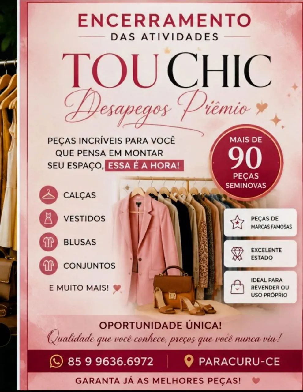 Quer renovar seu Estoque de Roupas? Leia nosso Anúncio ?