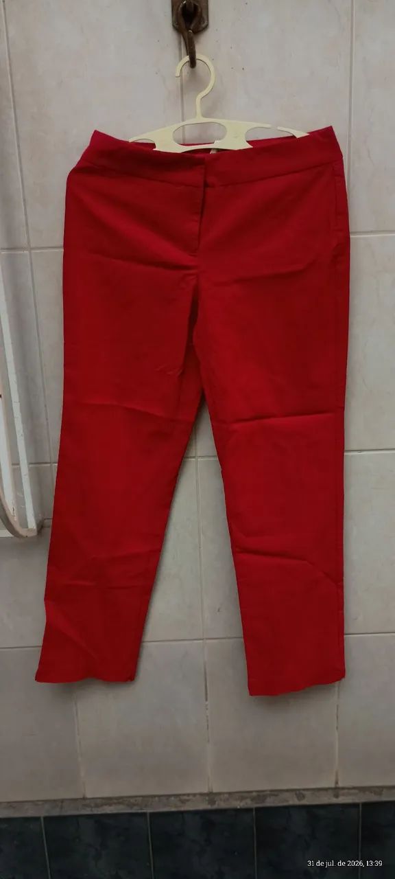 Blazer,saia e calça CORI vermelho. - Foto 2
