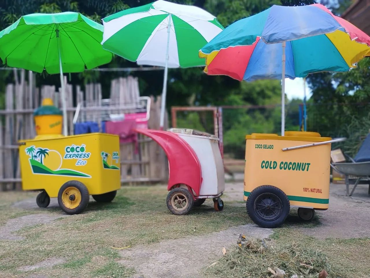 Carro de coco e carro de água valor 2.200 os dois  - Foto 4