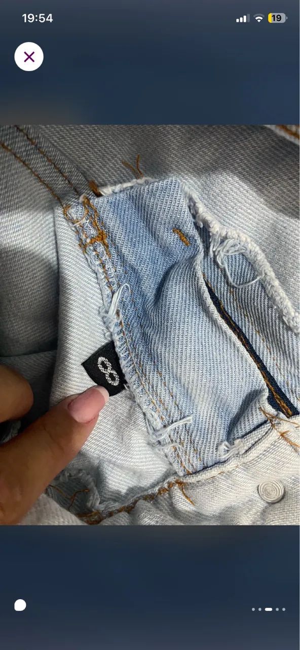 Calça jeans infantil menina - Foto 3