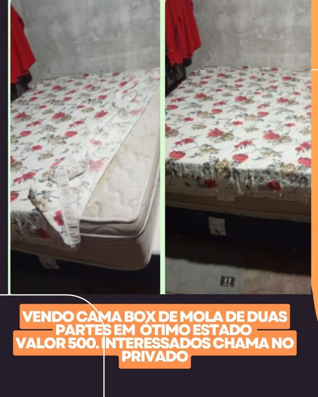 Cama box de mola