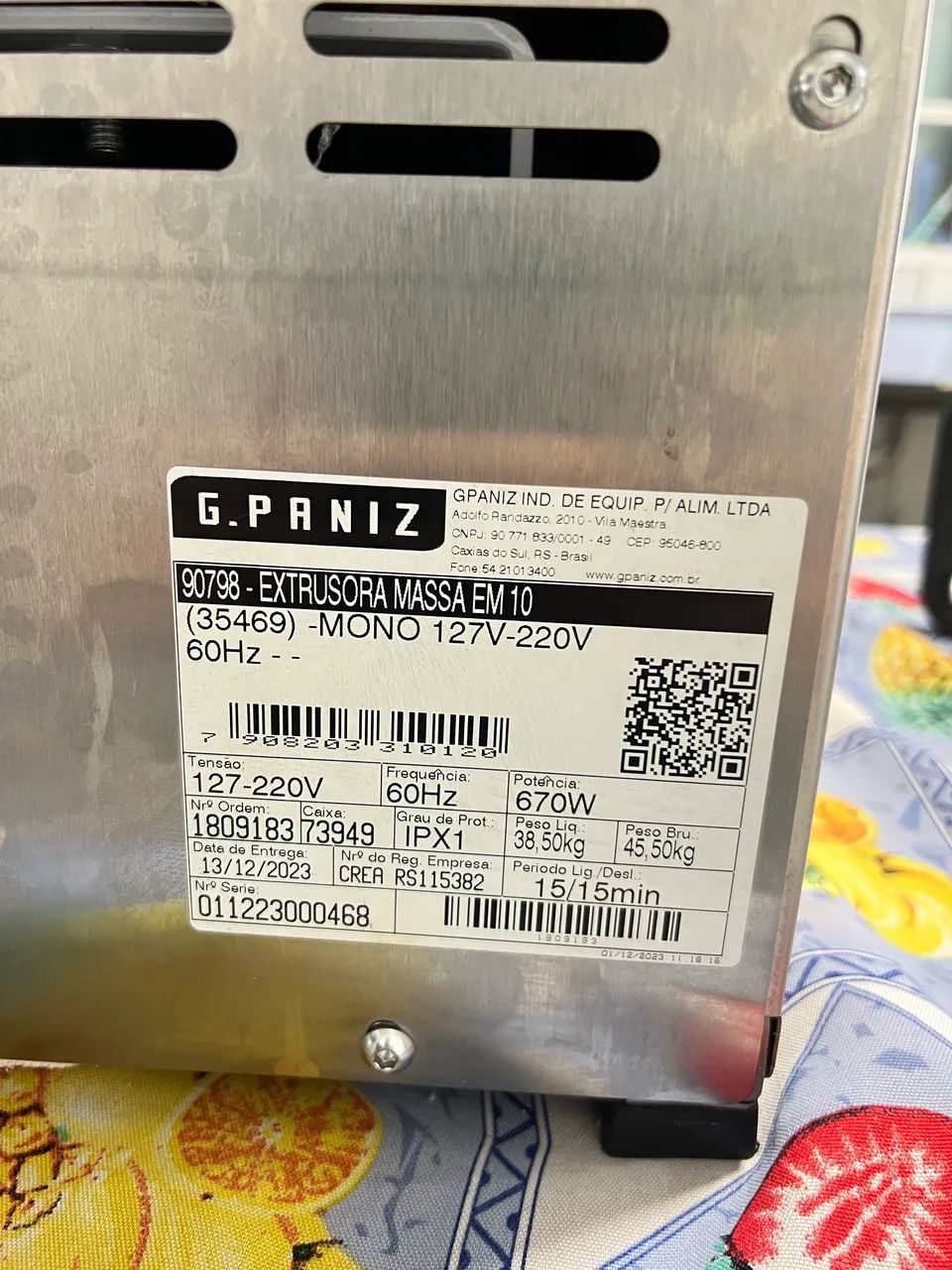 Extrusora de Massa GPaniz EM10 - Foto 5