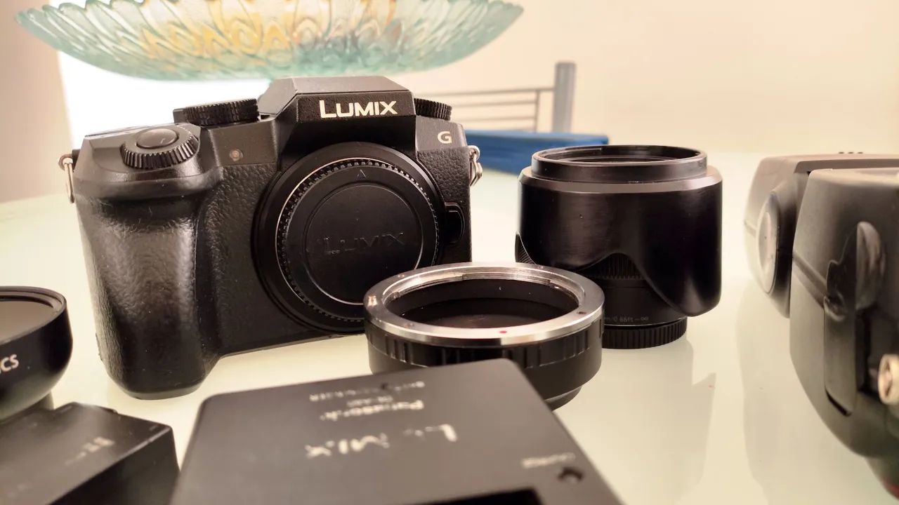 Lumix G7 muito conservada