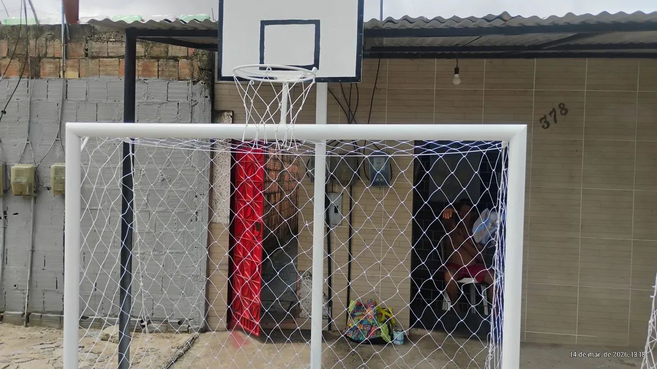 Basque com trave futebol  - Foto 5