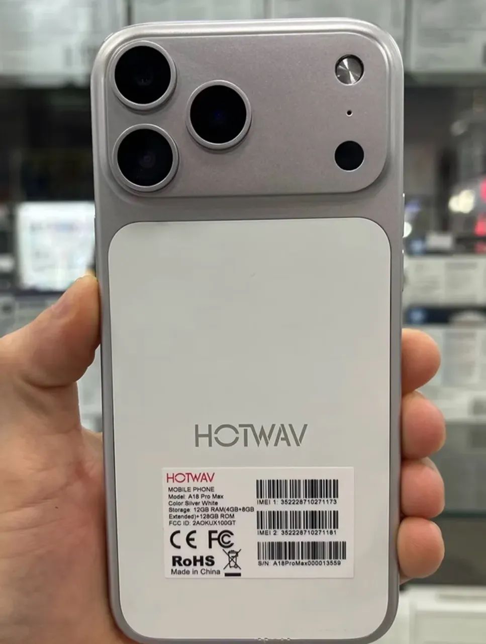 Sabor 18 pro Max| hotwav A18 pro Max  - Foto 4