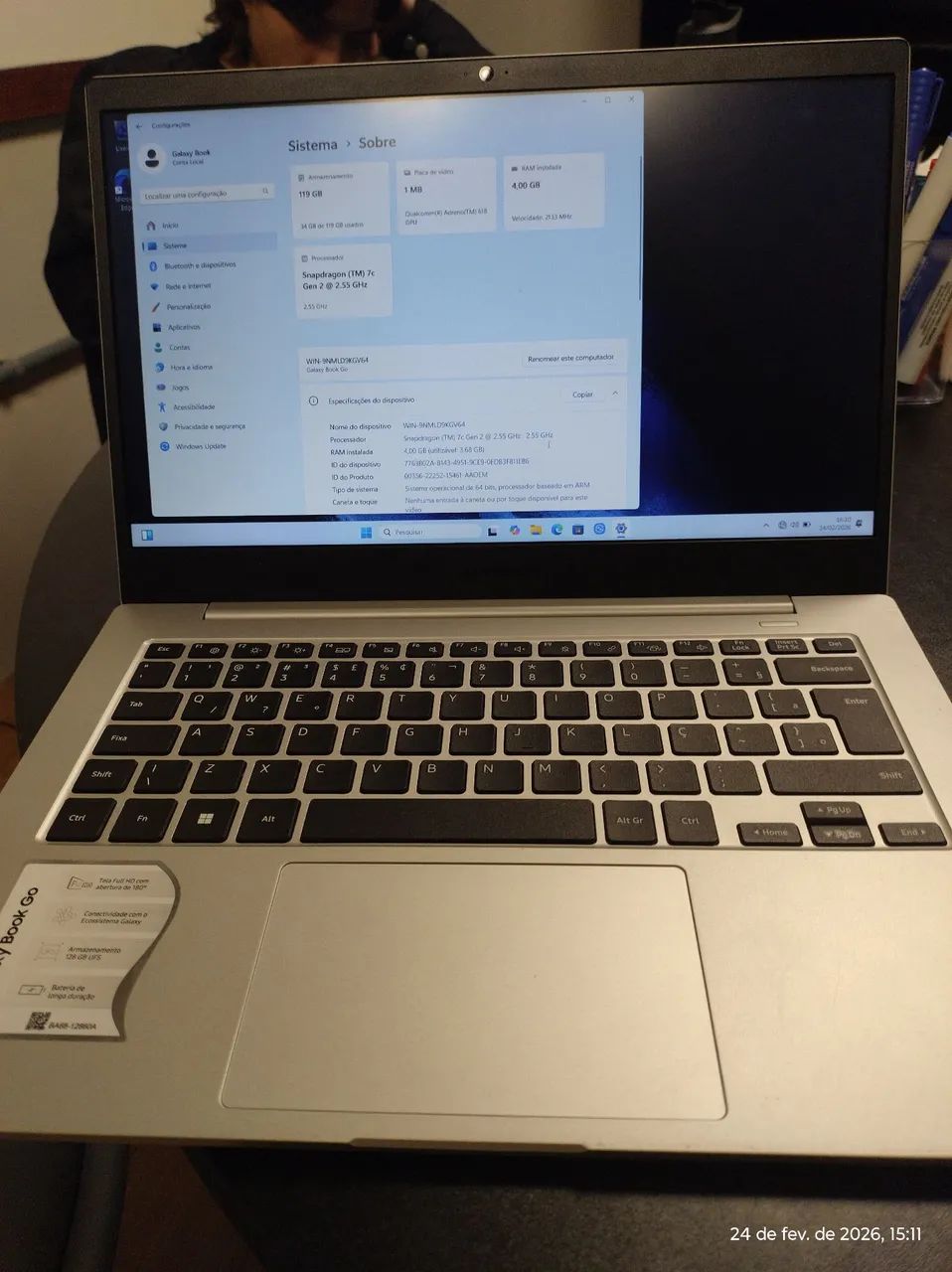 Samsung Galaxy Book Go (14" Full HD) - Foto 5