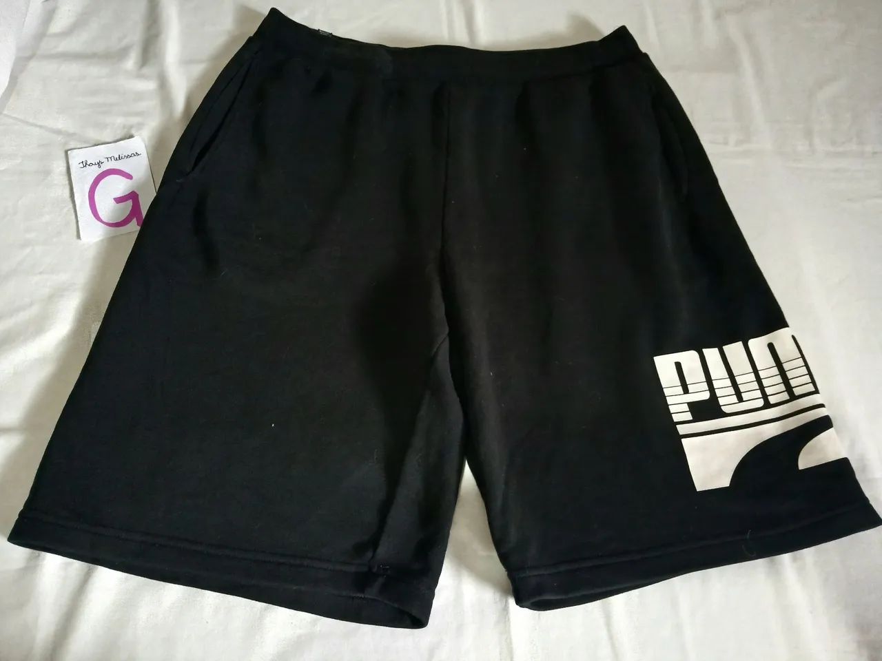 Bermuda moletom Puma masculina