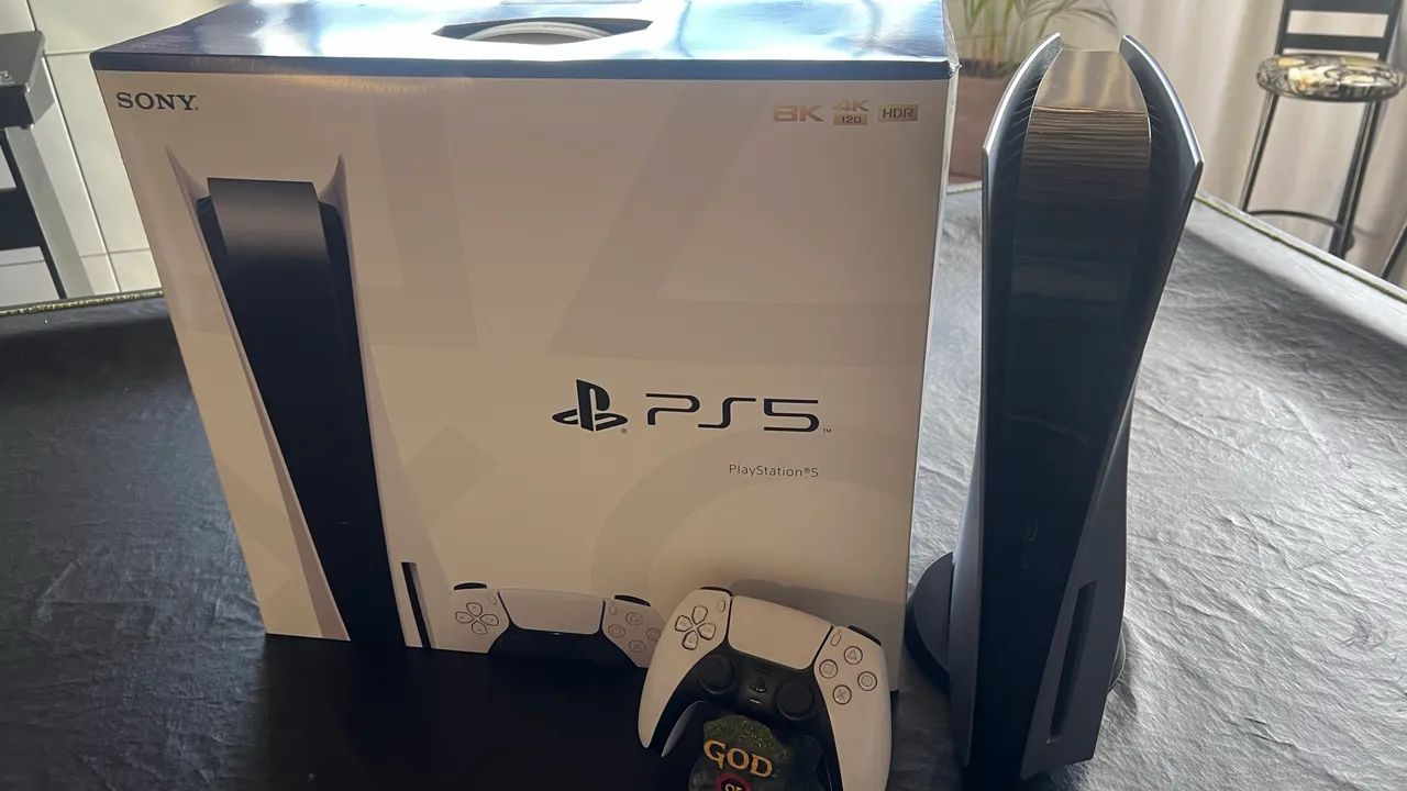 PLAYSTATION 5 MUITOO NOVO - Consoles de Vídeo Game - Santa Cruz