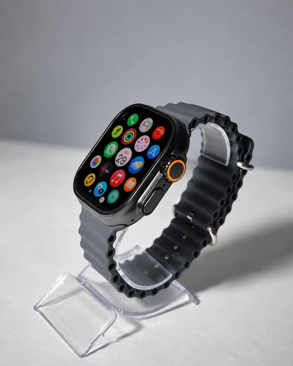 Microwear Ultra 5 Plus Smartwatch 49mm AMOLED com GPS