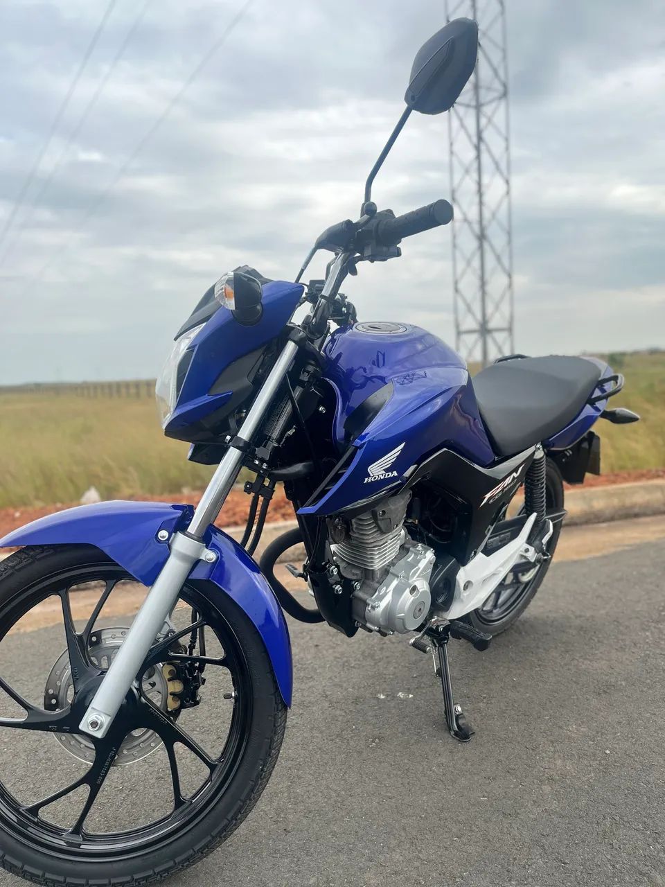 HONDA/CG 160 FAN 2022 azul 