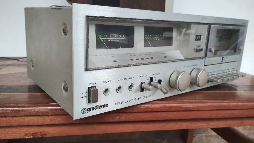 Gradiente Stereo K7 Deck CD-3700 Anos 80 - Foto 2